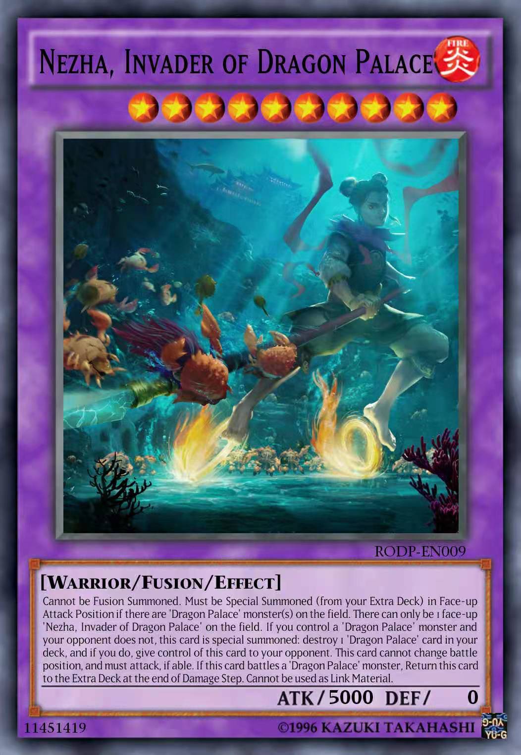 龙宫城的入侵者 哪吒