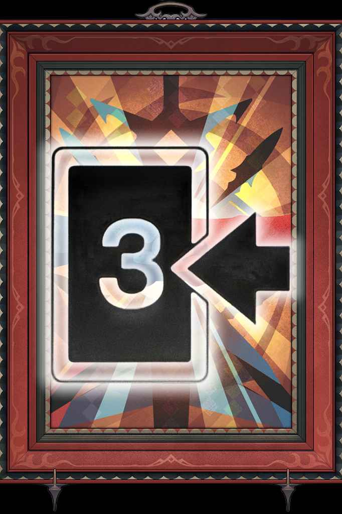 3 cards