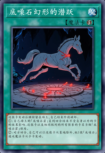 底噪石幻形的潜跃
