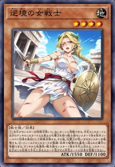 逆境的女战士