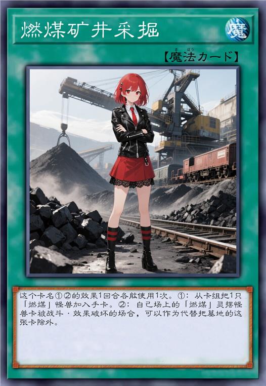 燃煤矿井采掘