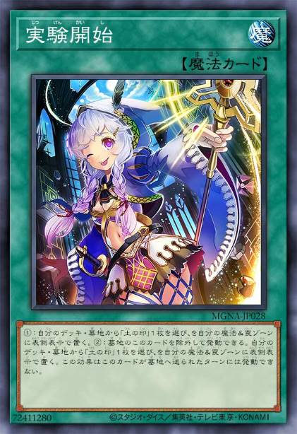实验开始