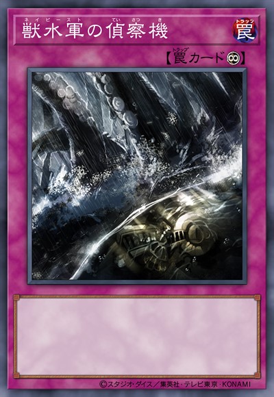 兽水军的侦察机