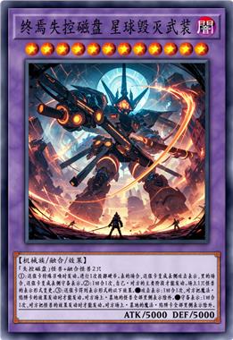 终焉失控磁盘 星球毁灭武装